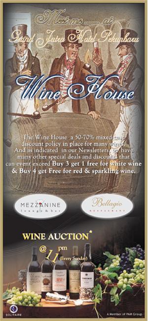 WINE HOUSE PROMOTION