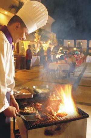 Asian Barbeque At Swimming Pool ( 05th Floor )